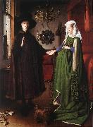 EYCK, Jan van Portrait of Giovanni Arnolfini and his Wife df USA oil painting reproduction